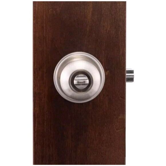 BK2040SS Ball Door Knob, Keyed Entry Function 1 Pack Satin Stainless SD 1217 - Picture 3 of 7